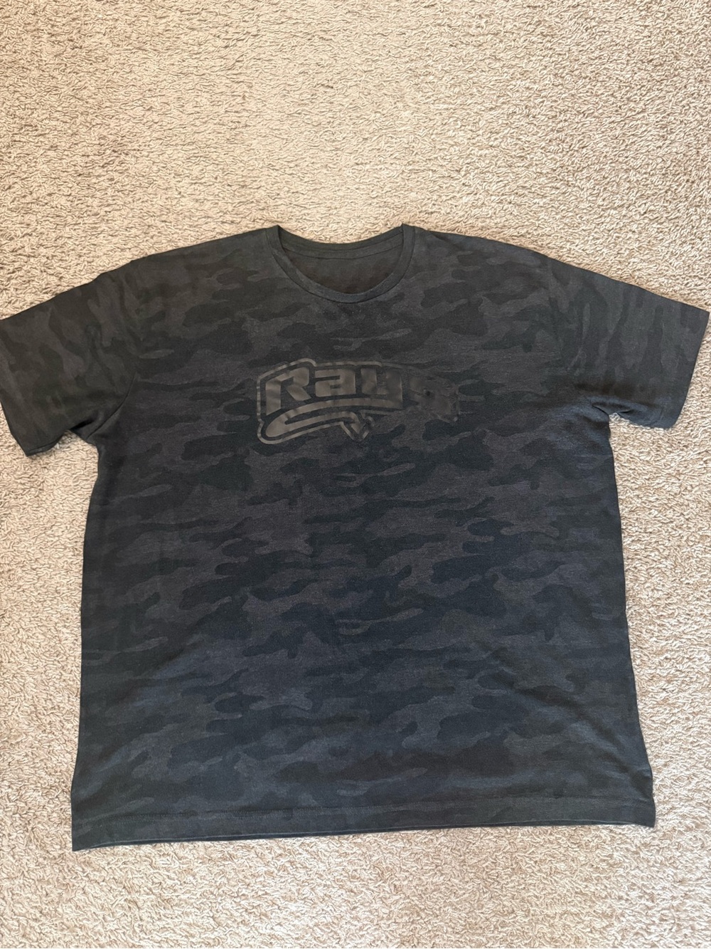 Men's Black Camo Stingrays Allstars Short-Sleeve Tee